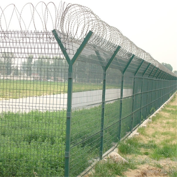 Y型安全防御护网机场专用护栏网案例展示图片2